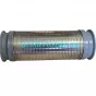 4320Я5-1203099 Металлорукав Урал с двигателем ЯМЗ ЕВРО-4 (фланцы круглые под хомут, L=330-398 мм, нержавейка)