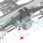 6364-2919086 Проставка реактивной штанги Урал 63685 (Безкапотник)