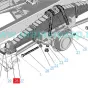 6364-2912428-10 Ограничитель качания моста Урал 63685 (Безкапотник)