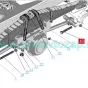 6364-2919104 Болт реактивной штанги Урал-63685 (Безкапотник)
