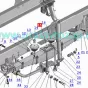6363-2902412 Накладка стремянки передней рессоры Урал 63685 (Безкапотник)