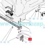 6363-1001013 Кронштейн двигателя передний левый Урал 63685 (Безкапотник)