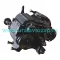 4320Я6-1800015-10 Коробка раздаточная Урал (без ручного тормоза, пневмовключение, КДОМ 100%, 2 фланца с торцевыми шлицами, а/м с пневмотормозами) (Завод УРАЛ)