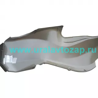 4320-8403320-01 Брызговик крыла правый (железный, покрытие грунт) (4320Я2-8403320) (АЗ УРАЛ)