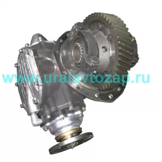 4320Х-2402007-30 Редуктор заднего моста Урал на 49 зубьев (15 отверстий, i=7,49, блокировка, фланец круглый с торцевыми шлицами) (новый)
