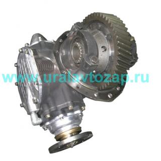 4320Х-2402007-30 Редуктор заднего моста Урал на 49 зубьев (15 отверстий, i=7,49, блокировка, фланец круглый с торцевыми шлицами) (новый)